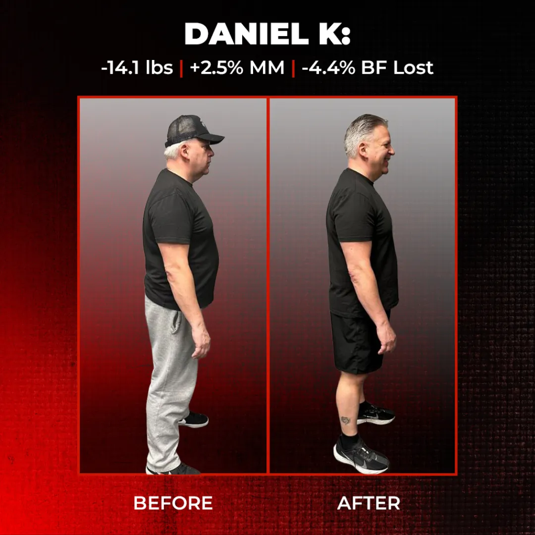 Varsity House client transformation 4