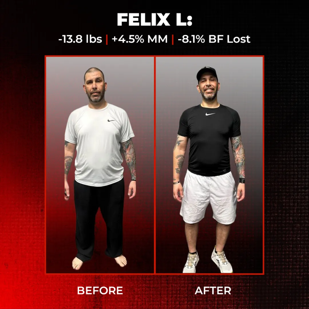 Varsity House client transformation 3